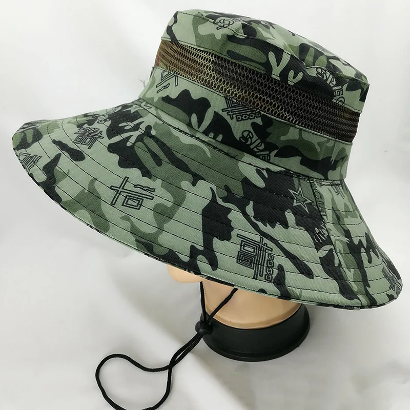 Men And Women Camouflage Fishing Hat Bucket Hat Sports Boonie Washed Cotton Twill Chin Cord Military Camouflage Hunting Hat
Men And Women Camouflage Fishing Hat Bucket Hat Sports Boonie Washed Cotton Twill Chin Cord Military Camouflage Hunting Hat