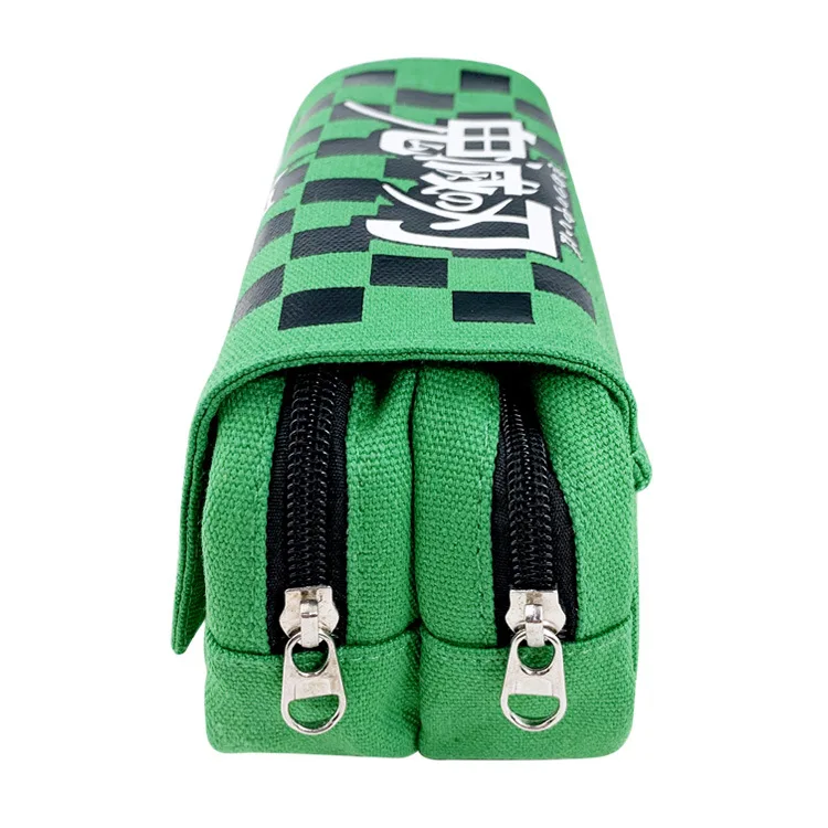 Demon Slayer Kimetsu no Yaiba Pen Bags Double Zipper School Pencil Case Box Cosmetic Makeup Bag Storage Bag Purse Wallet Gift 
Demon Slayer Kimetsu no Yaiba Pen Bags Double Zipper School Pencil Case Box Cosmetic Makeup Bag Storage Bag Purse Wallet Gift