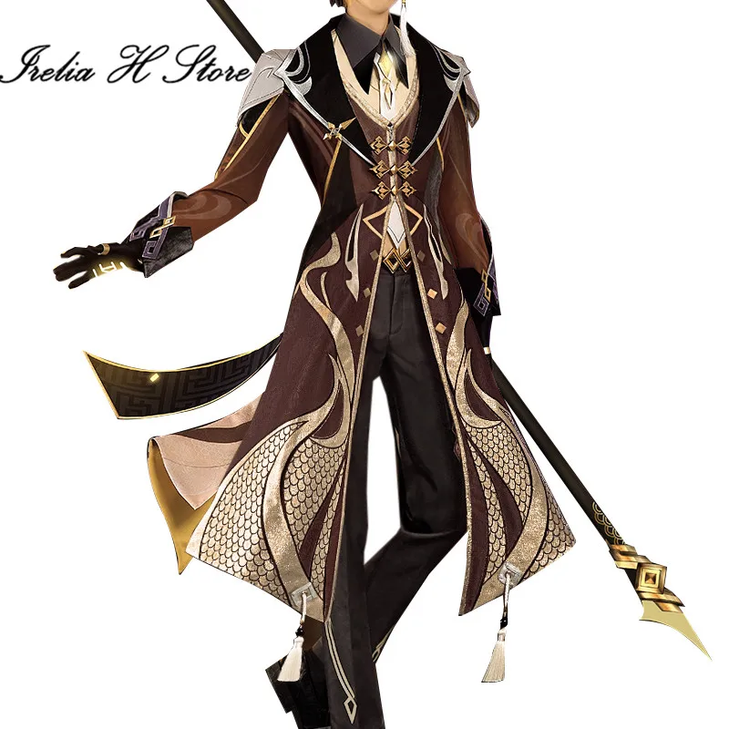 Irelia H Store Game Zhongli косплей s Genshin Impact Zhongli Косплей Костюм Хэллоуин костюмы для мужчин Zhongli полный комплект
Irelia H Store Game Zhongli косплей s Genshin Impact Zhongli Косплей Костюм Хэллоуин костюмы для мужчин Zhongli полный комплект