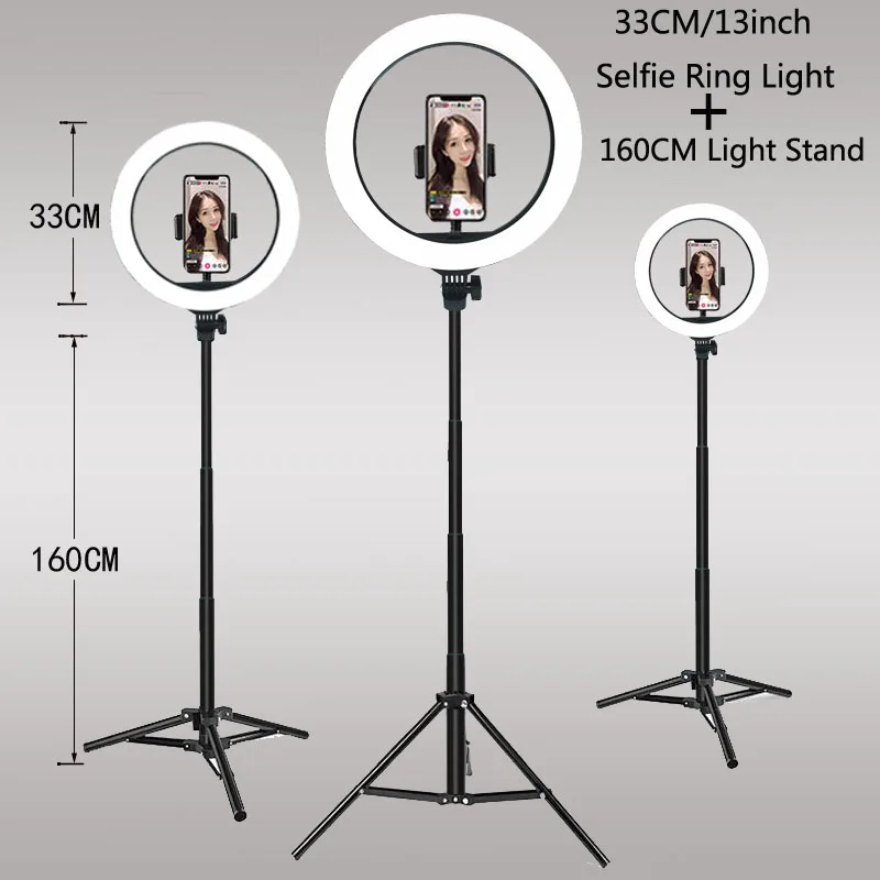 Video Lights Dimmable Light Selfie LED Ring Light USB Ring Lamp With Tripod Stand Rim Of Light To Make TikTok Youtube ringlight
Video Lights Dimmable Light Selfie LED Ring Light USB Ring Lamp With Tripod Stand Rim Of Light To Make TikTok Youtube ringlight