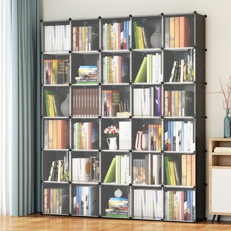 Stand Bookshelf Simple Assemble Book Shelf Bathroom Furniture Organizer Holder Bookcase Display Cabinet Dust-proof Bookcases
Stand Bookshelf Simple Assemble Book Shelf Bathroom Furniture Organizer Holder Bookcase Display Cabinet Dust-proof Bookcases