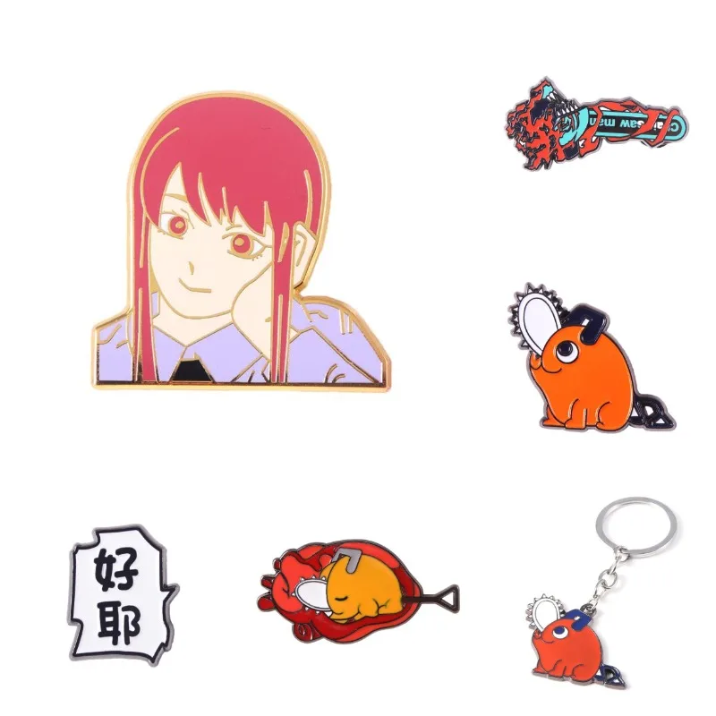 2021 Hot Anime Chainsaw Man Metal Badge Pin Badge Cosplay Pochita Souvenir Collection Brooch Pins Accessories Props Gift 
2021 Hot Anime Chainsaw Man Metal Badge Pin Badge Cosplay Pochita Souvenir Collection Brooch Pins Accessories Props Gift