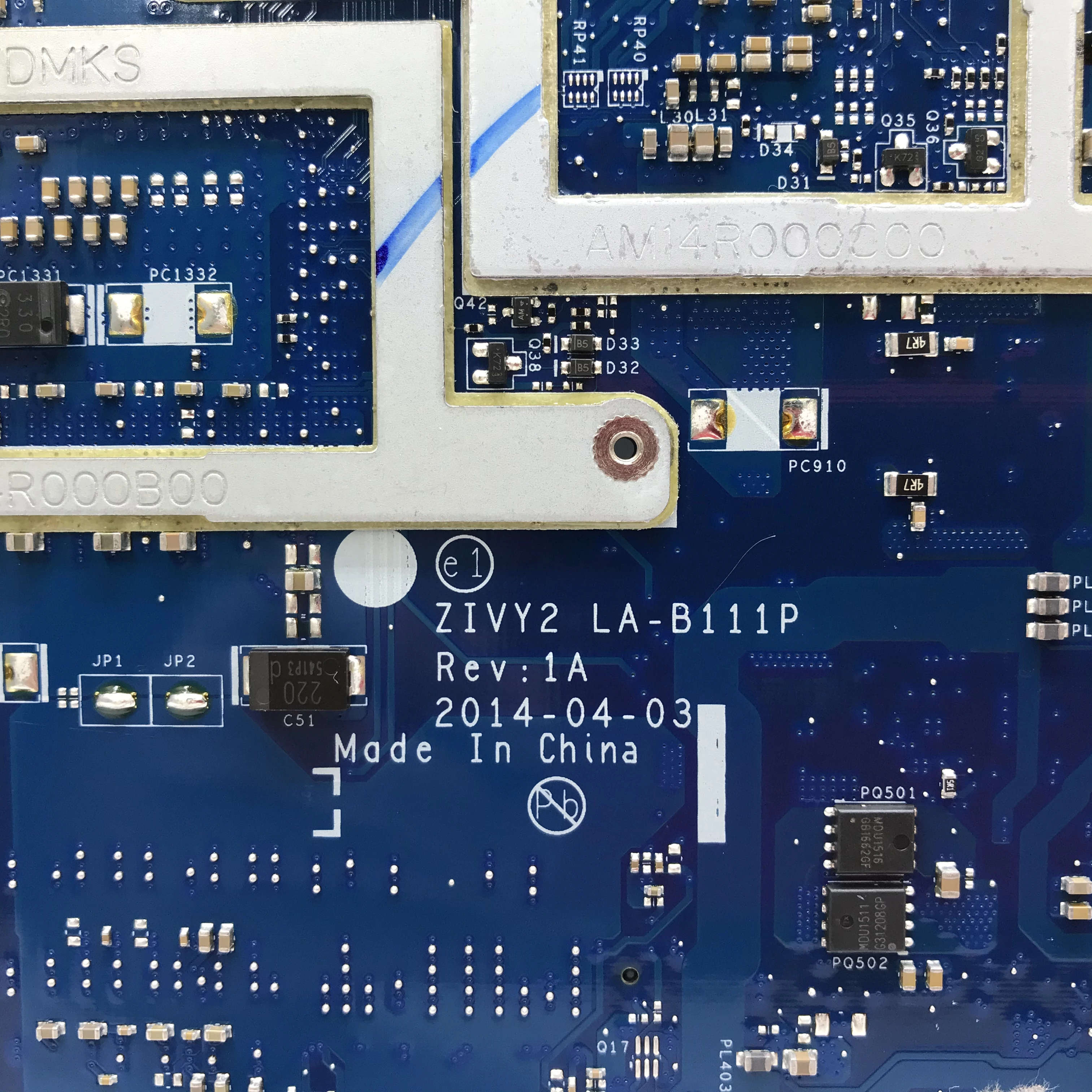 KEFU LA-B111P Laptop Motherboard For Lenovo Y50-70 original Mainboard I7-4720HQ/4710HQ GTX960M-2G
KEFU LA-B111P Laptop Motherboard For Lenovo Y50-70 original Mainboard I7-4720HQ/4710HQ GTX960M-2G
