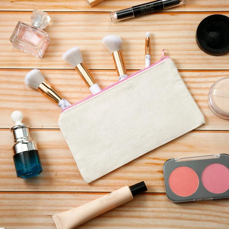 Canvas Cosmetic Bag Canvas Zip Bag Pencil Case Blank DIY Craft Bag Cosmetic Bag Travel Bag DIY Craft Bag 15Pcs
Canvas Cosmetic Bag Canvas Zip Bag Pencil Case Blank DIY Craft Bag Cosmetic Bag Travel Bag DIY Craft Bag 15Pcs