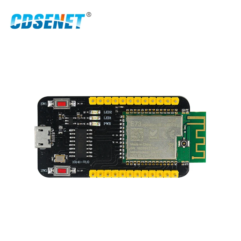 Test Board nRF52832 2.4GHz Transceiver Wireless Rf Modul USB Interface E73-TBB CDSENET Support MESH Bluetooth 5.0 Ebyte
Test Board nRF52832 2.4GHz Transceiver Wireless Rf Modul USB Interface E73-TBB CDSENET Support MESH Bluetooth 5.0 Ebyte