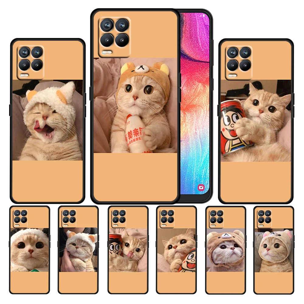 Cute Funny Cat Pattern For OPPO Realme Narzo 30 20 8 8i 7 6 5 3 2 Pro Global 5G Soft TPU Silicone Black Phone Case Cover 
Cute Funny Cat Pattern For OPPO Realme Narzo 30 20 8 8i 7 6 5 3 2 Pro Global 5G Soft TPU Silicone Black Phone Case Cover