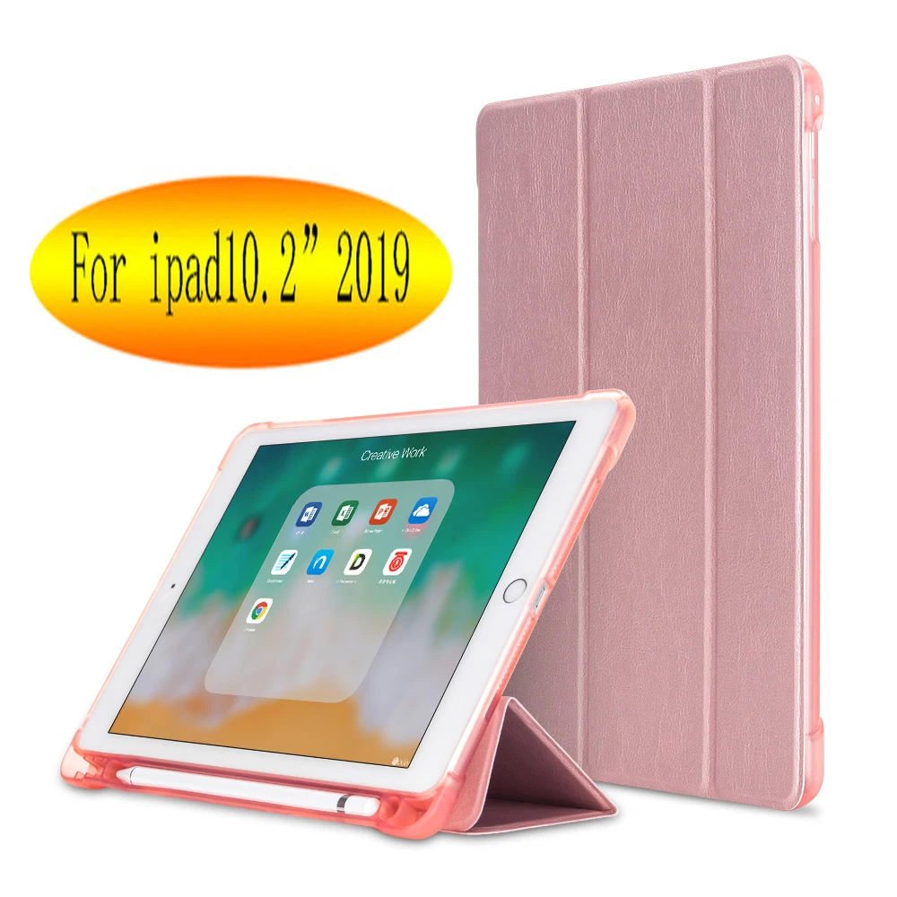 Чехол для iPad 10,2 дюйма 7 поколения 2019 A2198 с держателем для карандашей тонкий трехскладной смарт-чехол из искусственной кожи с функцией пробуж...
Чехол для iPad 10,2 дюйма 7 поколения 2019 A2198 с держателем для карандашей тонкий трехскладной смарт-чехол из искусственной кожи с функцией пробуж...