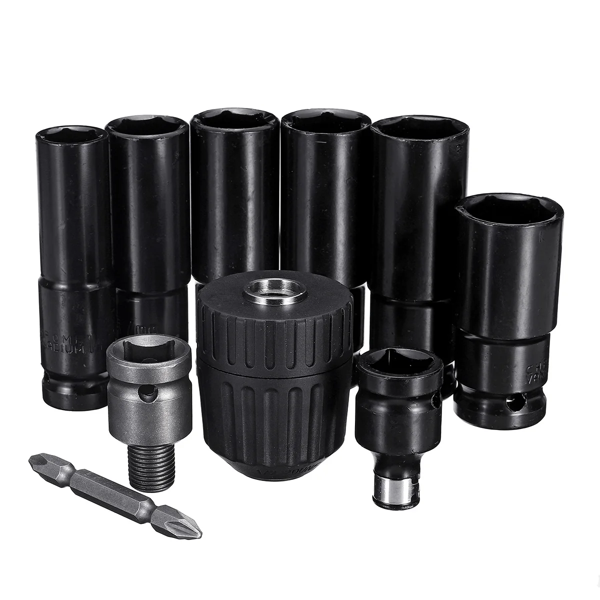 10 pcs Electric Wrench Screwdriver hex socket head Kits set for Impact Wrench Drill
10 pcs Electric Wrench Screwdriver hex socket head Kits set for Impact Wrench Drill