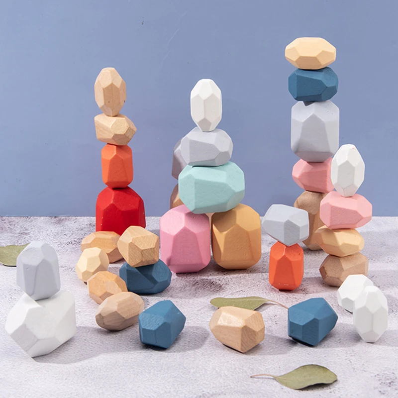 Kids Toys Wooden Stone Colorful Jenga Building Block Rainbow Stones Educational Stacking Game Montessori Toy Gifts For Children
Kids Toys Wooden Stone Colorful Jenga Building Block Rainbow Stones Educational Stacking Game Montessori Toy Gifts For Children