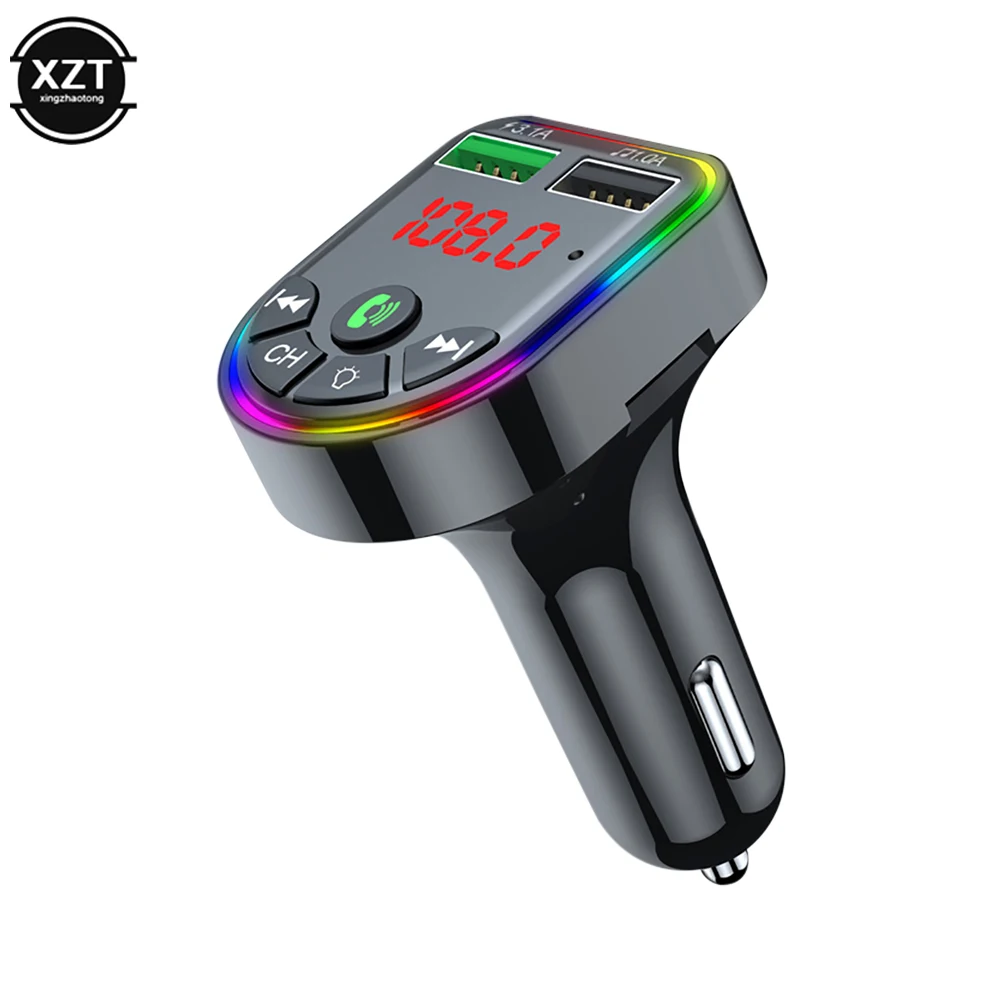 Автомобильный MP3-плеер F5, внешний стандартный автомобильный прикуриватель, Bluetooth 5,0, FM-передатчик, автомобильное быстрое зарядное устройство с двумя USB, TF, U-диском
Автомобильный MP3-плеер F5, внешний стандартный автомобильный прикуриватель, Bluetooth 5,0, FM-передатчик, автомобильное быстрое зарядное устройство с двумя USB, TF, U-диском