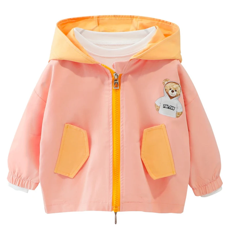 Boys Girls Jackets Spring Autumn Children Coat 2021 New Cartoon Bear Cute Baby Cartoon Hooded Jackets Kids Clothes Outerwear
Boys Girls Jackets Spring Autumn Children Coat 2021 New Cartoon Bear Cute Baby Cartoon Hooded Jackets Kids Clothes Outerwear