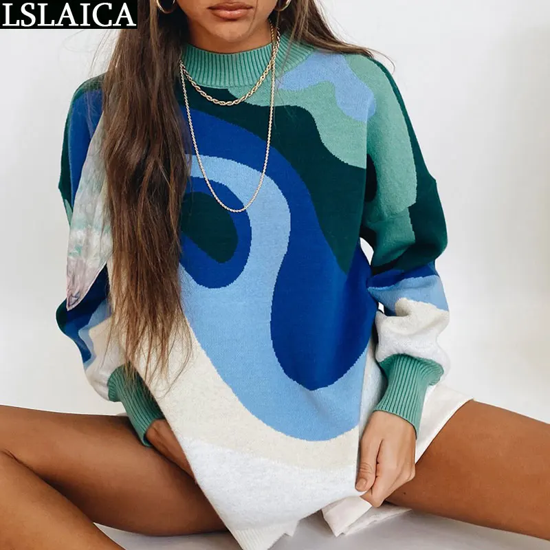 Autumn Clothes Women New Long Sleeve Pollovers Casual Fashion Sweater Mujer Streetwear Elegance Korean Style Sweaters for Women 
Autumn Clothes Women New Long Sleeve Pollovers Casual Fashion Sweater Mujer Streetwear Elegance Korean Style Sweaters for Women