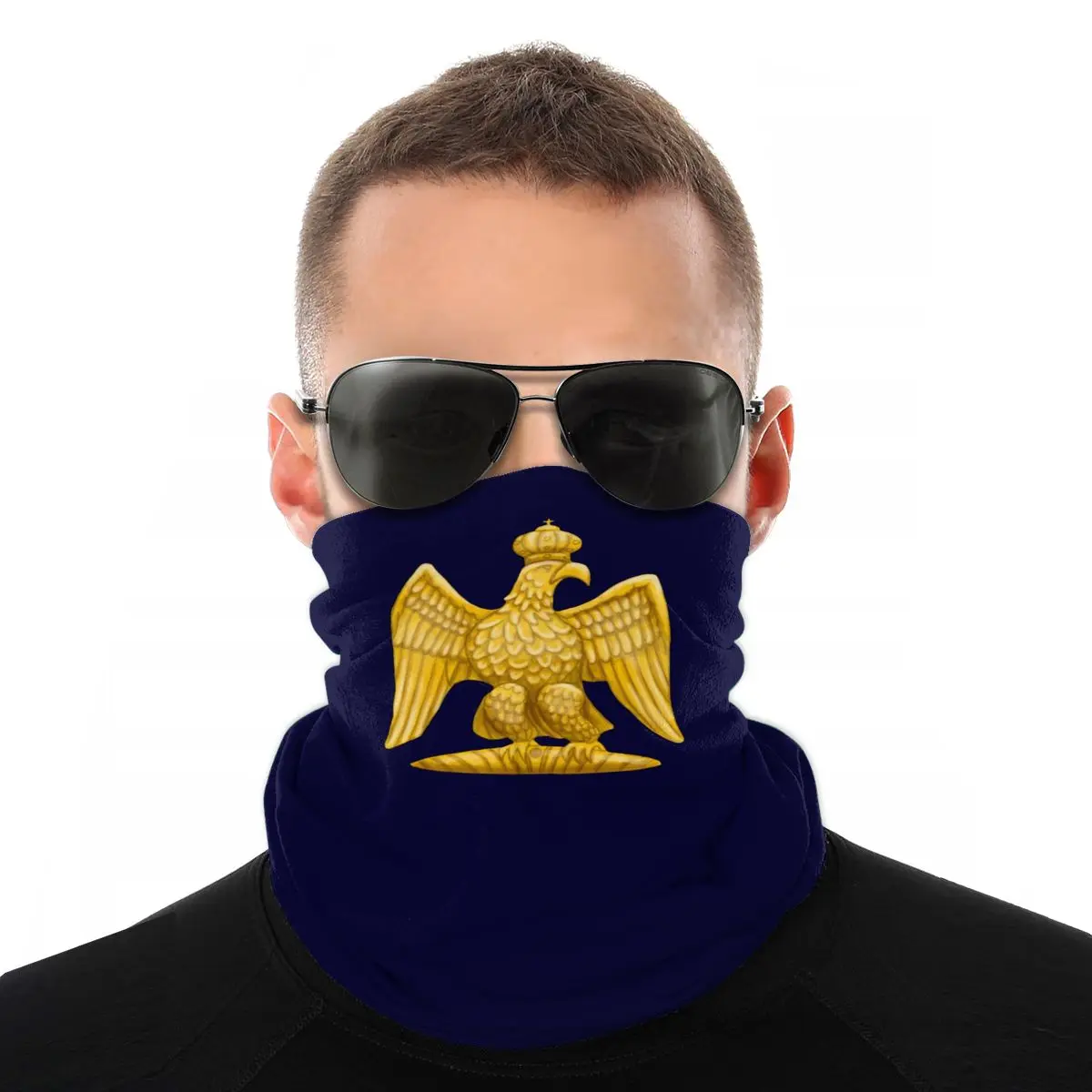 Napoleonic Imperial Eagle Scarves Half Face Mask Men Women Fashion Neck Warmer Neck Bandana Polyester Headband Outdoor Climbing
Napoleonic Imperial Eagle Scarves Half Face Mask Men Women Fashion Neck Warmer Neck Bandana Polyester Headband Outdoor Climbing