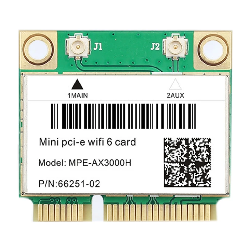 Двухдиапазонная Wi-Fi-карта 2,4G/5Gh, сетевая карта Bluetooth5.0 Mini PCI-E, беспроводная карта, Прямая поставка
Двухдиапазонная Wi-Fi-карта 2,4G/5Gh, сетевая карта Bluetooth5.0 Mini PCI-E, беспроводная карта, Прямая поставка