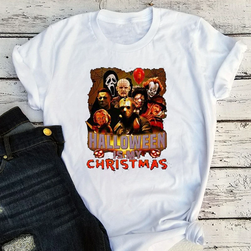 tshirt horror movie halloween shirt girl holiday print top 2020 womens tee casual graphic tees vintage plus size new
tshirt horror movie halloween shirt girl holiday print top 2020 womens tee casual graphic tees vintage plus size new