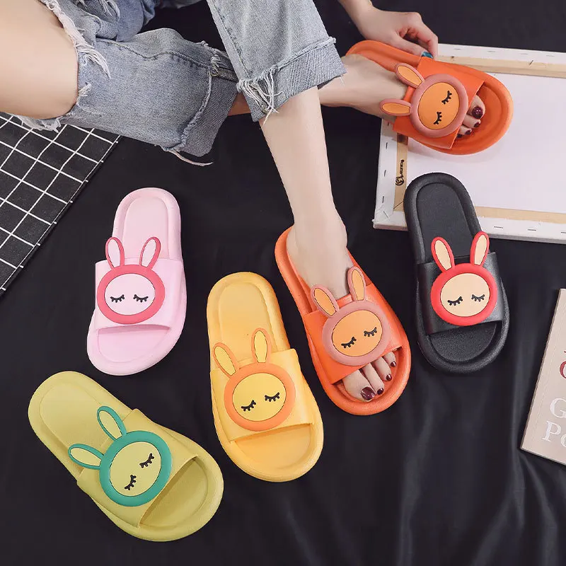 2021 Bathroom Household Summer Slippers Cute Cartoon Rabbit Home House Indoor Lightweight Non Slide Couples Slides For Women Men
2021 Bathroom Household Summer Slippers Cute Cartoon Rabbit Home House Indoor Lightweight Non Slide Couples Slides For Women Men