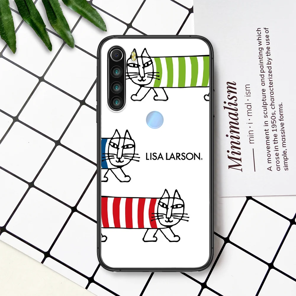 Lisas Larson Art Cat Phone Case For Xiaomi Redmi Note 7 8 8T 9 9S 4X 7 7A 9A K30 Pro Ultra black Etui 3D Funda Luxury Back Tpu
Lisas Larson Art Cat Phone Case For Xiaomi Redmi Note 7 8 8T 9 9S 4X 7 7A 9A K30 Pro Ultra black Etui 3D Funda Luxury Back Tpu