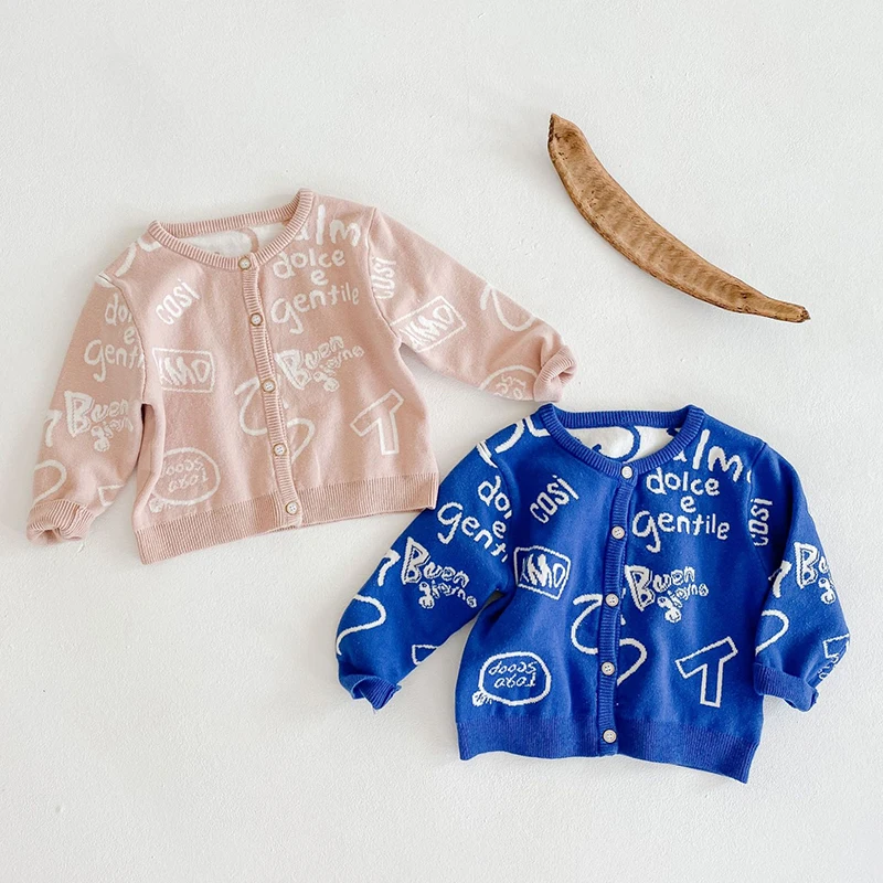0-2Yrs Baby Boys Girls Printing Coat Baby Children Clothing Spring Autumn Boys Girls Long Sleeve Kids Cardigan Coat
0-2Yrs Baby Boys Girls Printing Coat Baby Children Clothing Spring Autumn Boys Girls Long Sleeve Kids Cardigan Coat