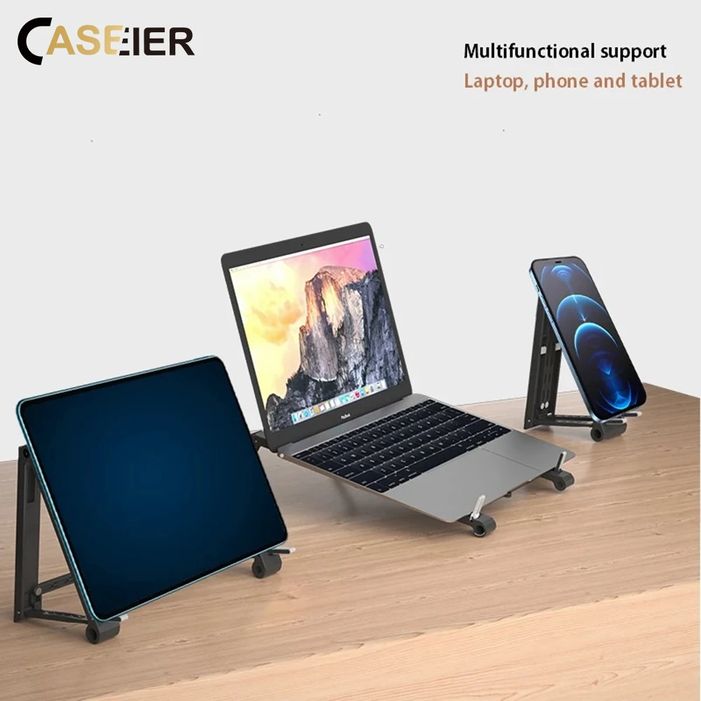 Портативный держатель-подставка CASEIER для ноутбука, телефона, аксессуары 3 в 1, многофункциональный кронштейн для iPad, iPhone, ПК, держатель для но...
Портативный держатель-подставка CASEIER для ноутбука, телефона, аксессуары 3 в 1, многофункциональный кронштейн для iPad, iPhone, ПК, держатель для но...