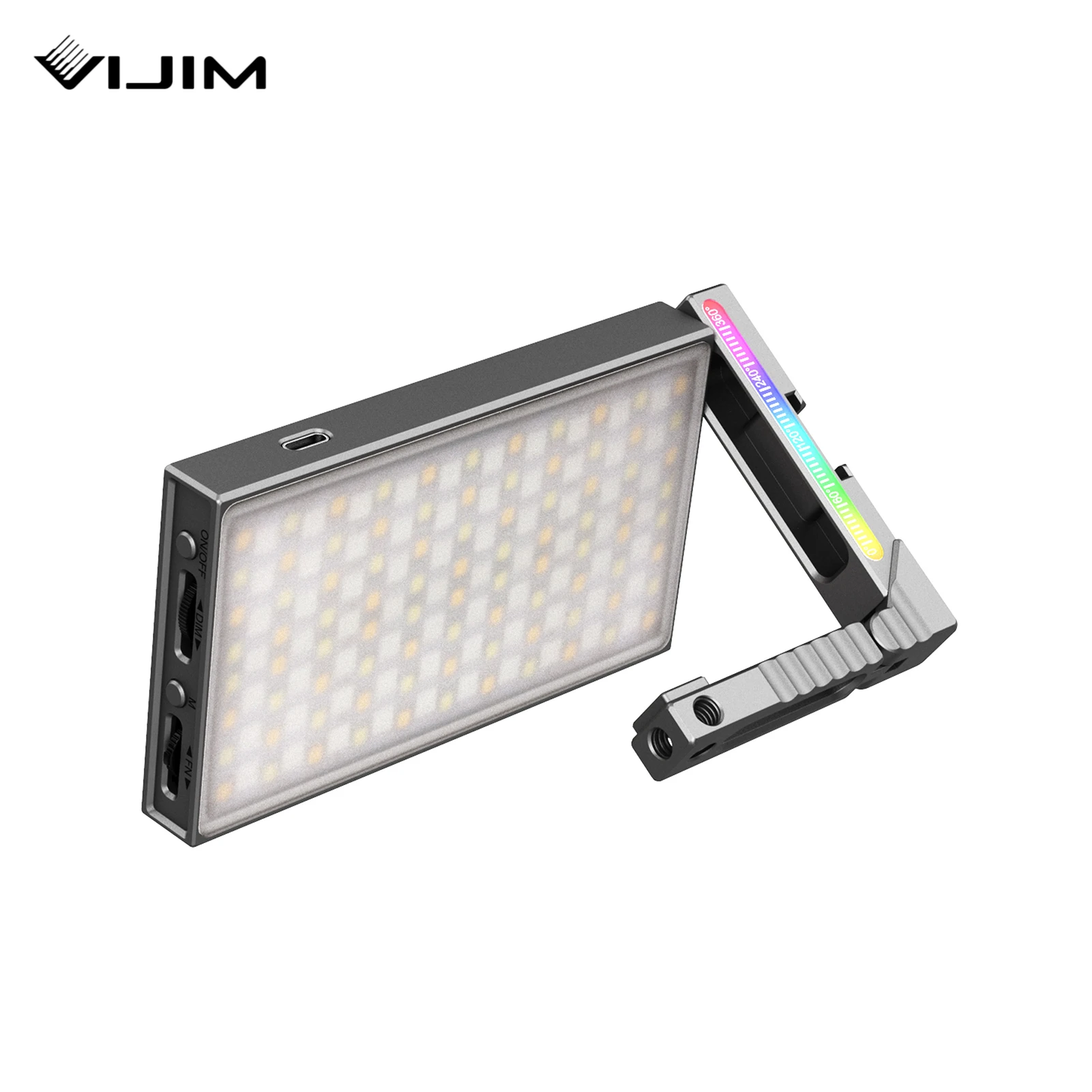 VIJIM видео RGB светодиодный светильник 360 ° Full Цвет лампа 8W 2700-8500K с регулируемой яркостью для CRI95 + 20 светильник эффекты реверберации для светил...
VIJIM видео RGB светодиодный светильник 360 ° Full Цвет лампа 8W 2700-8500K с регулируемой яркостью для CRI95 + 20 светильник эффекты реверберации для светил...