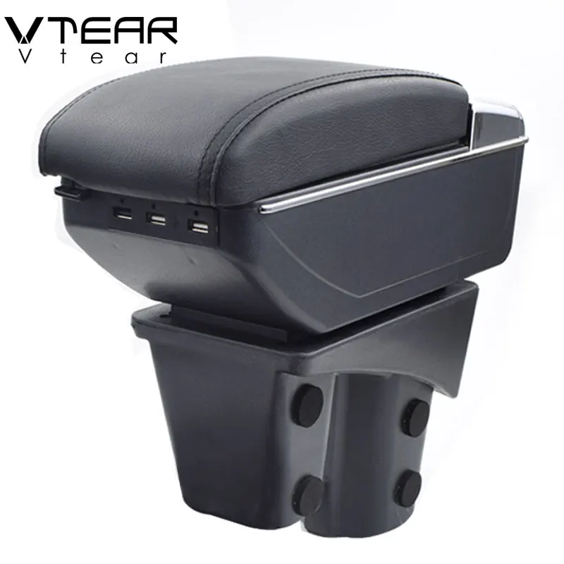 Vtear For Honda City car armrest leather storage box USB interface arm rest interior center console car-styling ABS accessories
Vtear For Honda City car armrest leather storage box USB interface arm rest interior center console car-styling ABS accessories