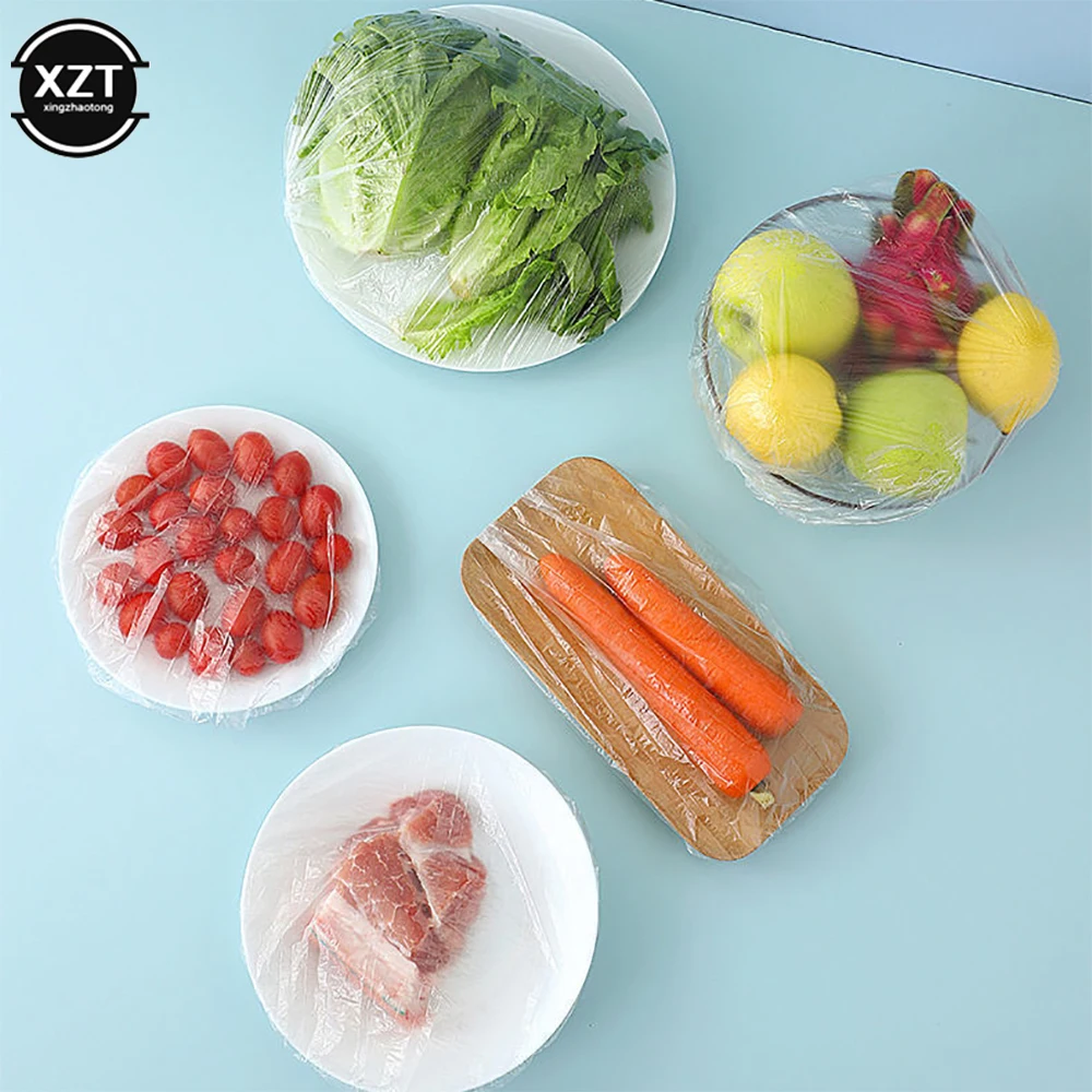 300Pc/lot Disposable Food Cover Plastic Wrap Elastic Food Lids For Fruit Bowls Cups Caps Storage Kitchen Fresh Keeping Saver Bag
300Pc/lot Disposable Food Cover Plastic Wrap Elastic Food Lids For Fruit Bowls Cups Caps Storage Kitchen Fresh Keeping Saver Bag