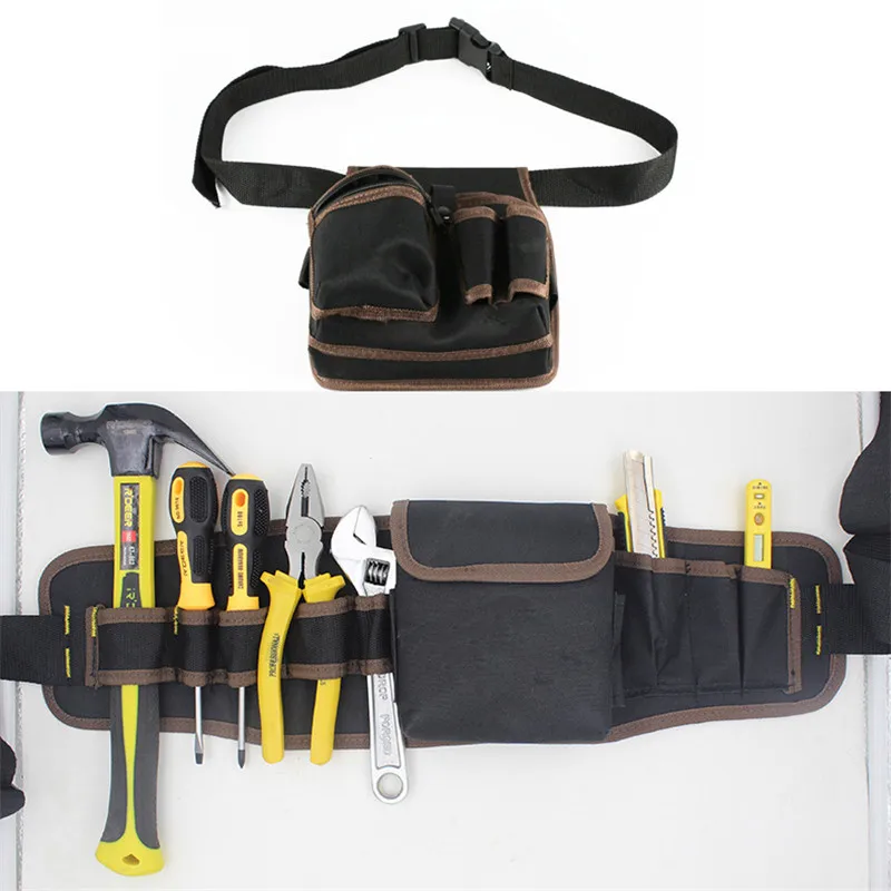 Large Capacity Waist Tool Bag Pockets Electrician Oganizer Carrying Pouch Tools Belt Pocket Case | Инструменты