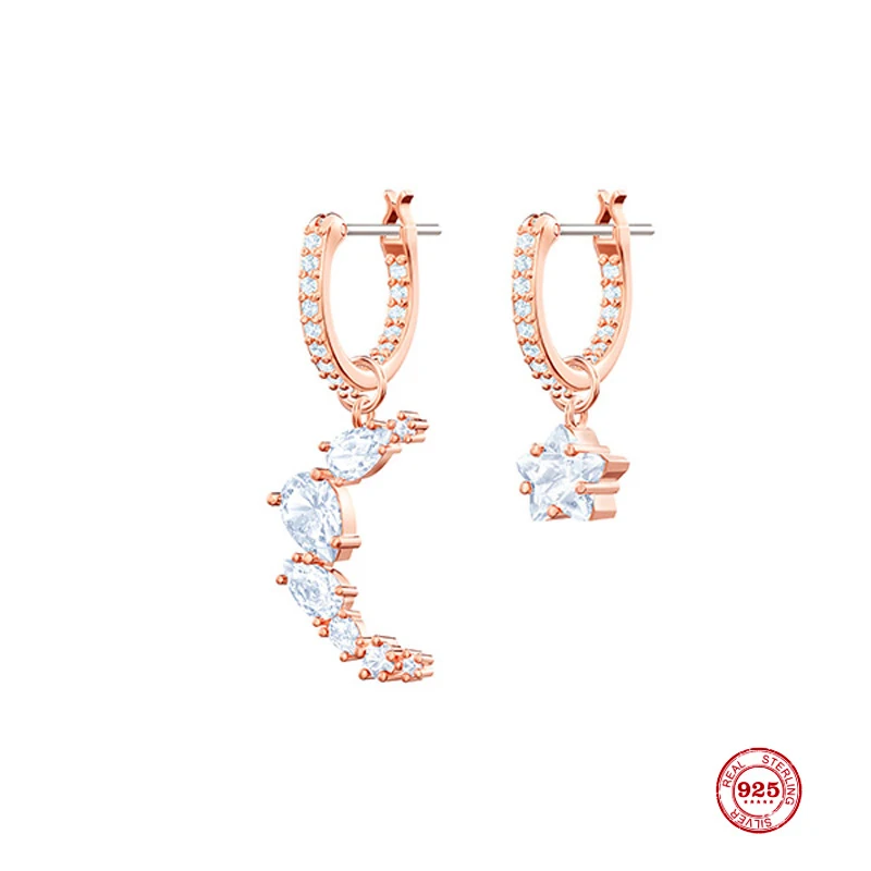 2020 New Fashion Charm Sterling Silver Original 1:1 Copy, Asymmetric Design Simple Exquisite Earrings Women Luxury Jewelry Gifts
2020 New Fashion Charm Sterling Silver Original 1:1 Copy, Asymmetric Design Simple Exquisite Earrings Women Luxury Jewelry Gifts