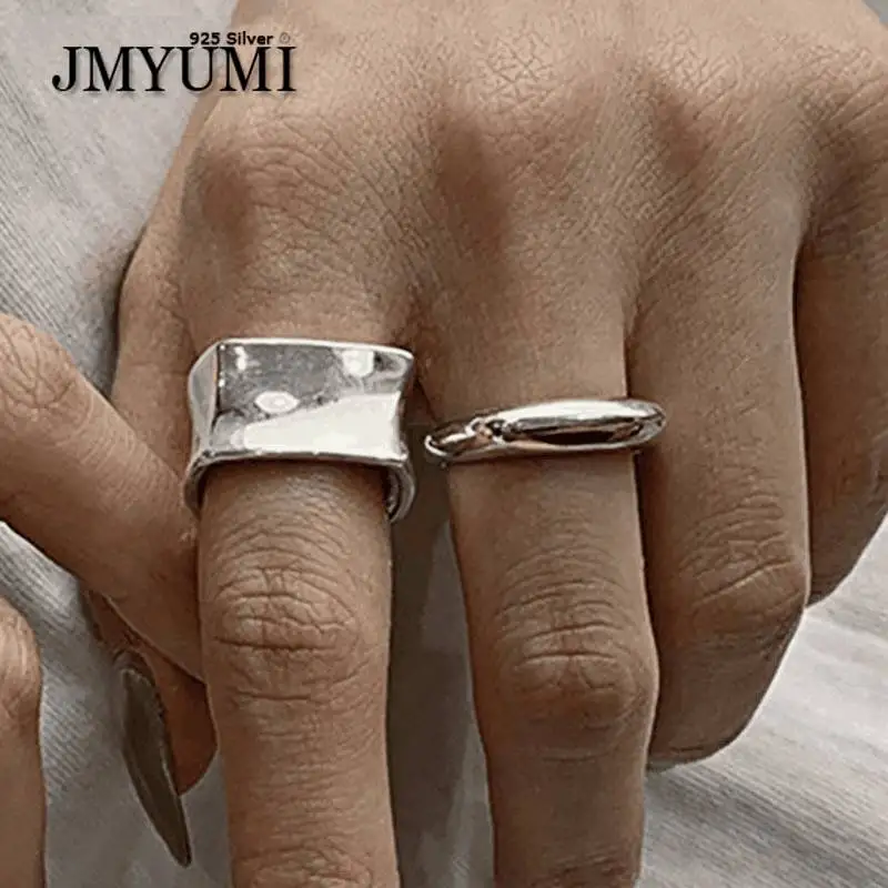 JMYUMI Minimalist 925 Sterling Silver Cube Geometric Width Finger Rings for Women Couples New Fashion Party Accessories Jewelry
JMYUMI Minimalist 925 Sterling Silver Cube Geometric Width Finger Rings for Women Couples New Fashion Party Accessories Jewelry