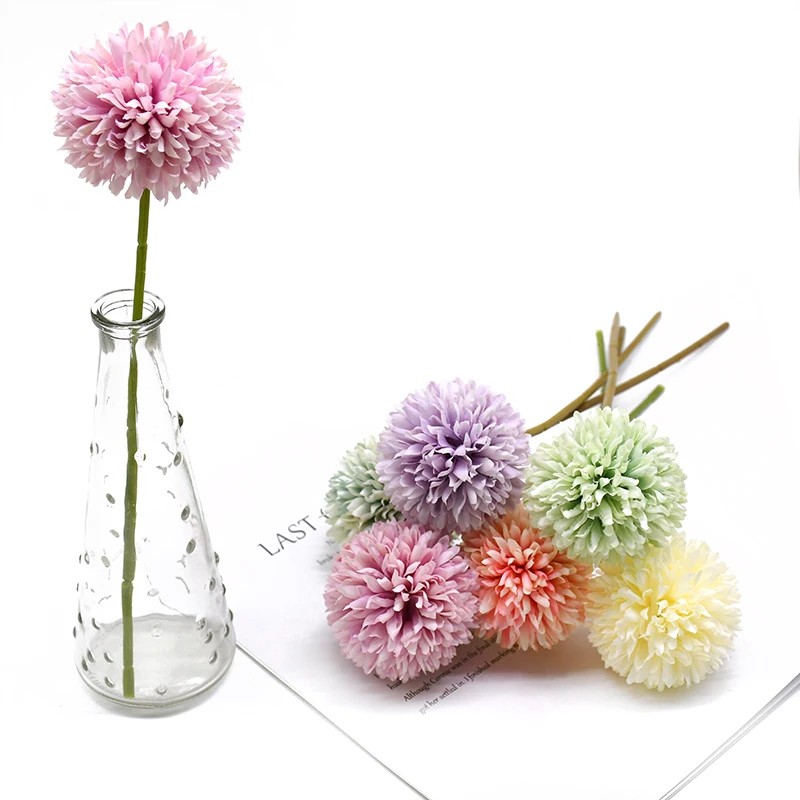 5Pcs Dandelion Flower Ball Simulation Road Cited Artificial Flower Wall Fake Flower Home Decoration Wedding Holding Flower
5Pcs Dandelion Flower Ball Simulation Road Cited Artificial Flower Wall Fake Flower Home Decoration Wedding Holding Flower