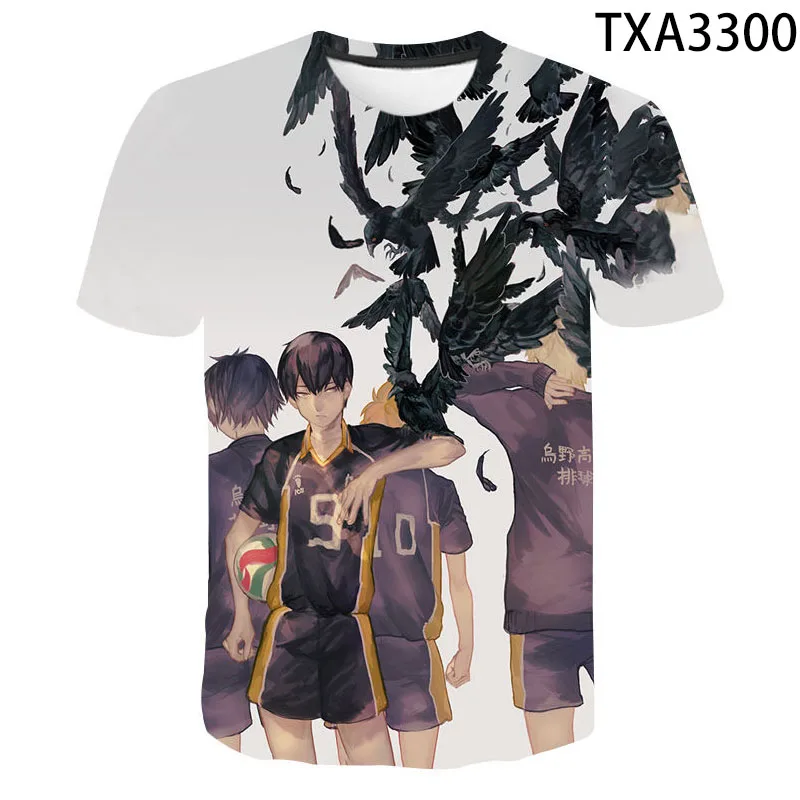 New 2021 Summer Haikyuu Fashion 3D Print T Shirts Streetwear Men Women Short Sleeve Anime Shirts Casual Top Oversized t-shirt
New 2021 Summer Haikyuu Fashion 3D Print T Shirts Streetwear Men Women Short Sleeve Anime Shirts Casual Top Oversized t-shirt