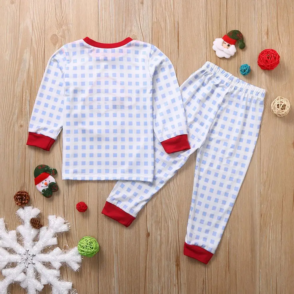 2019 New Girls Clothes Christmas Santa Striped Tops+Pants Pajamas Sleepwear Outfits Boy Clothes children's clothing
2019 New Girls Clothes Christmas Santa Striped Tops+Pants Pajamas Sleepwear Outfits Boy Clothes children's clothing