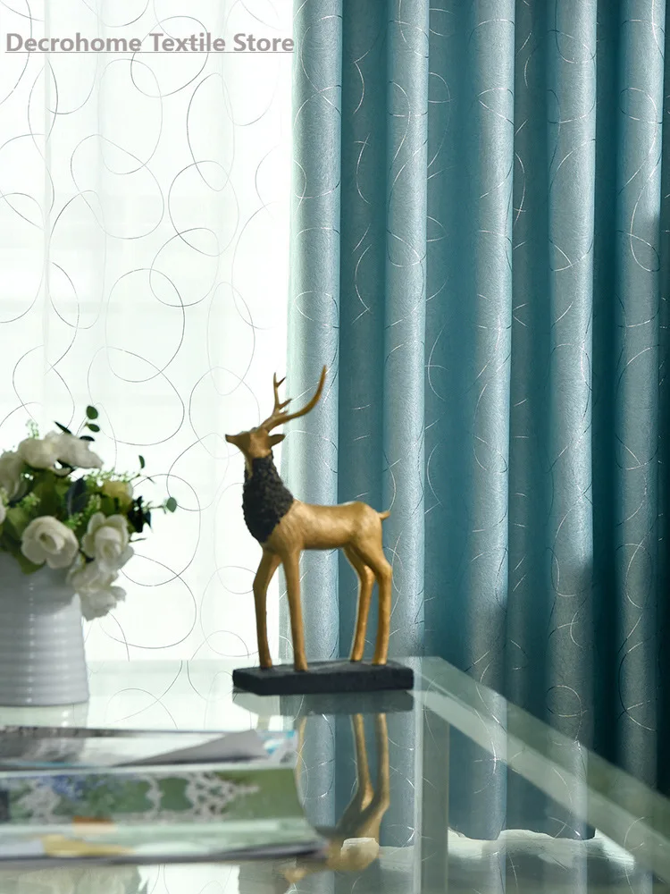 Modern Simple Full Shade Finished Thick Flannel Bay Window Atmosphere Curtains for Living Room Bedroom Balcony French Window
Modern Simple Full Shade Finished Thick Flannel Bay Window Atmosphere Curtains for Living Room Bedroom Balcony French Window