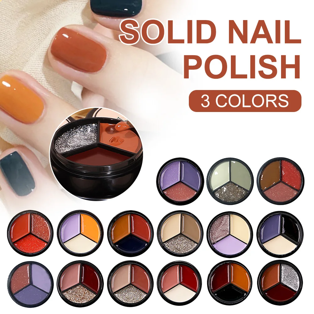 Solid Cream Gel Polish UV LED Gel High Pigmented Mousse Nail Solid Gel 3-Color Solid Canned Varnish for Gel Paint Nail Art
Solid Cream Gel Polish UV LED Gel High Pigmented Mousse Nail Solid Gel 3-Color Solid Canned Varnish for Gel Paint Nail Art