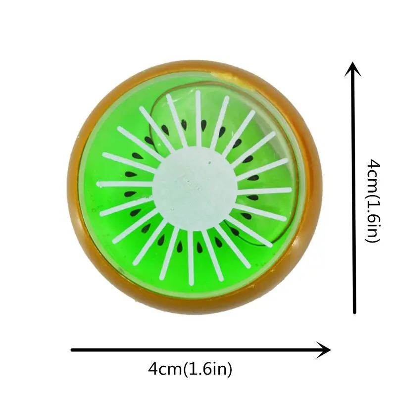 4 шт. фруктовый слайм игрушка магнитная полимерная глина цветной кристаллический