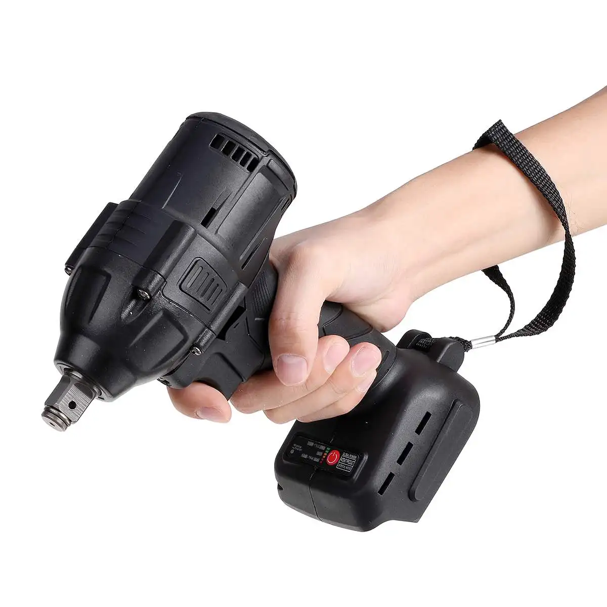 Becornce 630nN.m Cordless Brushless Electric Impact Wrench 1/2'' Socket Wrench Power Tool Rechargeable For 18V Makita Battery
Becornce 630nN.m Cordless Brushless Electric Impact Wrench 1/2'' Socket Wrench Power Tool Rechargeable For 18V Makita Battery