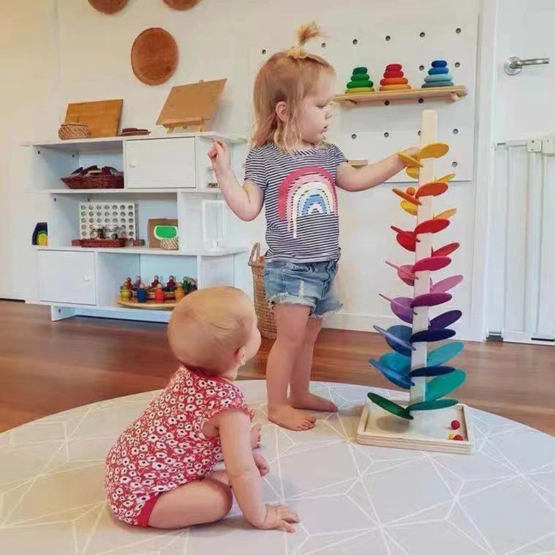 Montessori Wood Building Block Jenga Balancing Developmental Interactive Toys Educational Hercule DIY Leaves Toy
Montessori Wood Building Block Jenga Balancing Developmental Interactive Toys Educational Hercule DIY Leaves Toy