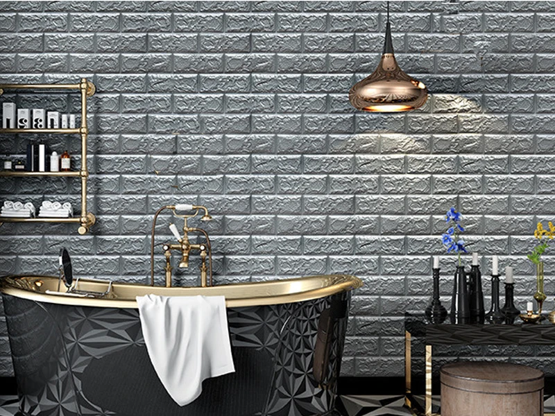 70*77cm DIY 3D Brick Wall Stickers Home Decoration Living Room Bedroom Decor Foam Self Adhensive Wallpaper Art home Wall Decals
70*77cm DIY 3D Brick Wall Stickers Home Decoration Living Room Bedroom Decor Foam Self Adhensive Wallpaper Art home Wall Decals