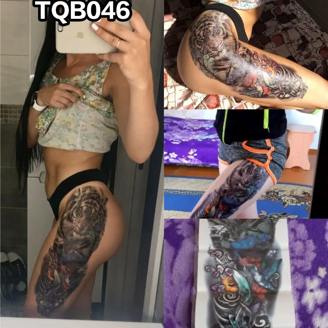 Big Arm Sleeve Tattoo Lion Tiger Waterproof Temporary Tattoo Sticker Flame Warrior Man Full Skull Flower Tattoo Body Art Women
Big Arm Sleeve Tattoo Lion Tiger Waterproof Temporary Tattoo Sticker Flame Warrior Man Full Skull Flower Tattoo Body Art Women