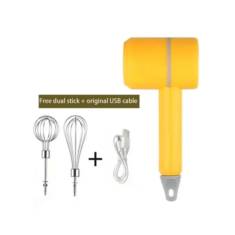 Electric Whisk Handle Egg Beater Milk Stirrer Frother Foamer Coffee Whisk Dough Mixer DIY Treater Juice Stirrer Kitchen Gadget
Electric Whisk Handle Egg Beater Milk Stirrer Frother Foamer Coffee Whisk Dough Mixer DIY Treater Juice Stirrer Kitchen Gadget