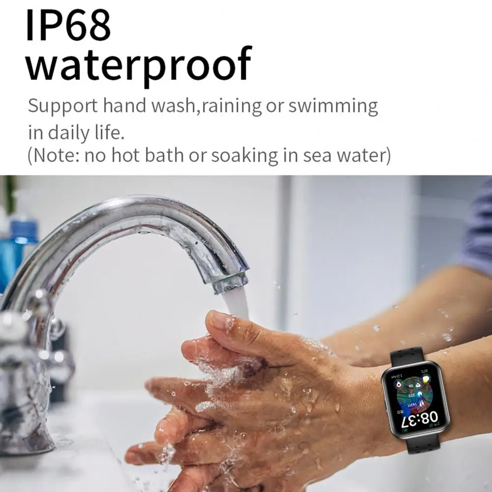 G16 IP68 waterproof Smart Watch Intelligent Health Monitoring Comfortable to Wear 1.69 Inch Smart Watch for Sports Fitness
G16 IP68 waterproof Smart Watch Intelligent Health Monitoring Comfortable to Wear 1.69 Inch Smart Watch for Sports Fitness