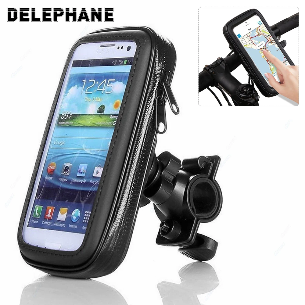 Bicycle Phone Mount Bags Waterproof Handlebar Bags 360° Rotation Phone Holder Case For Bicycle Mountain Road Bike Motorcycle
Bicycle Phone Mount Bags Waterproof Handlebar Bags 360° Rotation Phone Holder Case For Bicycle Mountain Road Bike Motorcycle