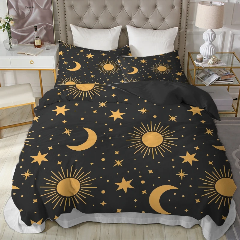 Boho style Bedding Set Duvet Cover Bohemian Bedspreads Bed Sets The Moon And Sun Bedding Set 220x240 200x200
Boho style Bedding Set Duvet Cover Bohemian Bedspreads Bed Sets The Moon And Sun Bedding Set 220x240 200x200