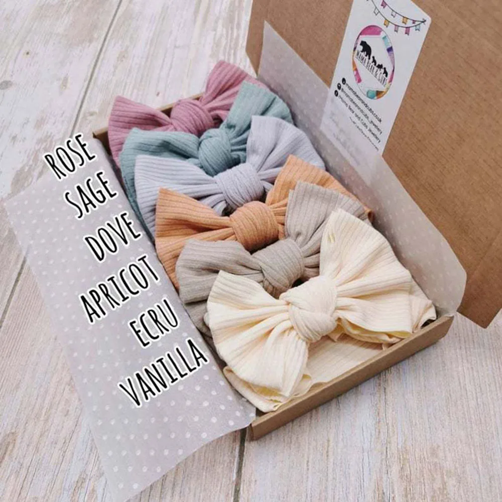 6Pcs/Lot Bowknot Baby Headband For Girls Headbands Soft Cotton Wide Turban Kids Hair Accessories Solid Color Infant Headwrap
6Pcs/Lot Bowknot Baby Headband For Girls Headbands Soft Cotton Wide Turban Kids Hair Accessories Solid Color Infant Headwrap