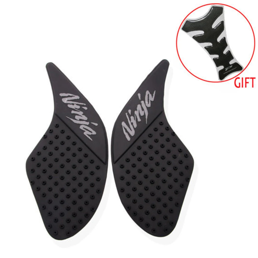 Наклейка рыцарская для бака мотоцикла Kawasaki NINJA 250 300 2008 2016|knee grip pad|gas tank motorcyclekawasaki