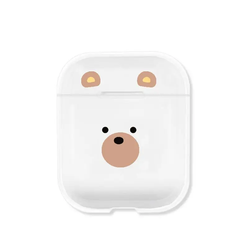 Transparent Cute Bear Earphone Cases with Keychain For Apple Airpods Pro Case TPU Cover For Airpod 1 2 3 Protective Accessories
Transparent Cute Bear Earphone Cases with Keychain For Apple Airpods Pro Case TPU Cover For Airpod 1 2 3 Protective Accessories
