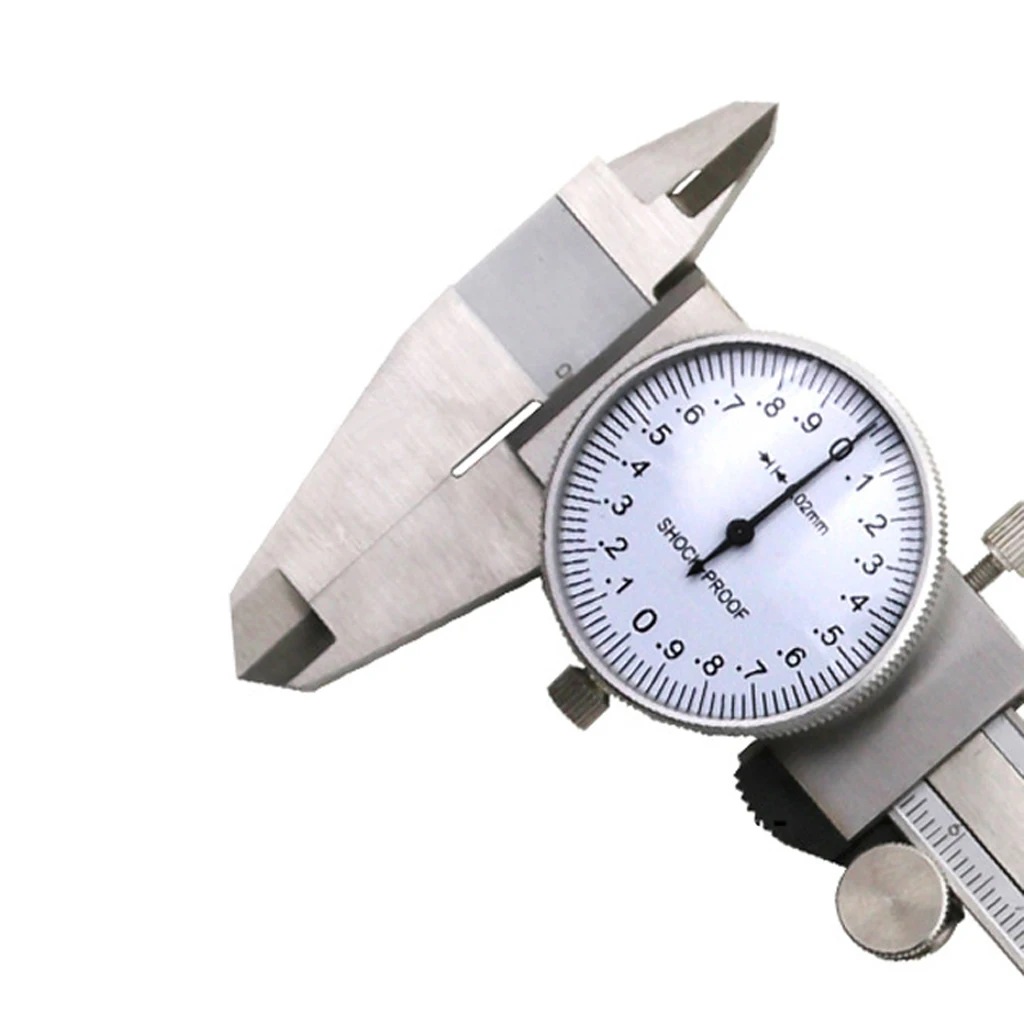 Dail Caliper 150mm/6inch, Stainless Steel Ruler, Precision Measuring Tool for OD, ID, Depth, and Steps
Dail Caliper 150mm/6inch, Stainless Steel Ruler, Precision Measuring Tool for OD, ID, Depth, and Steps