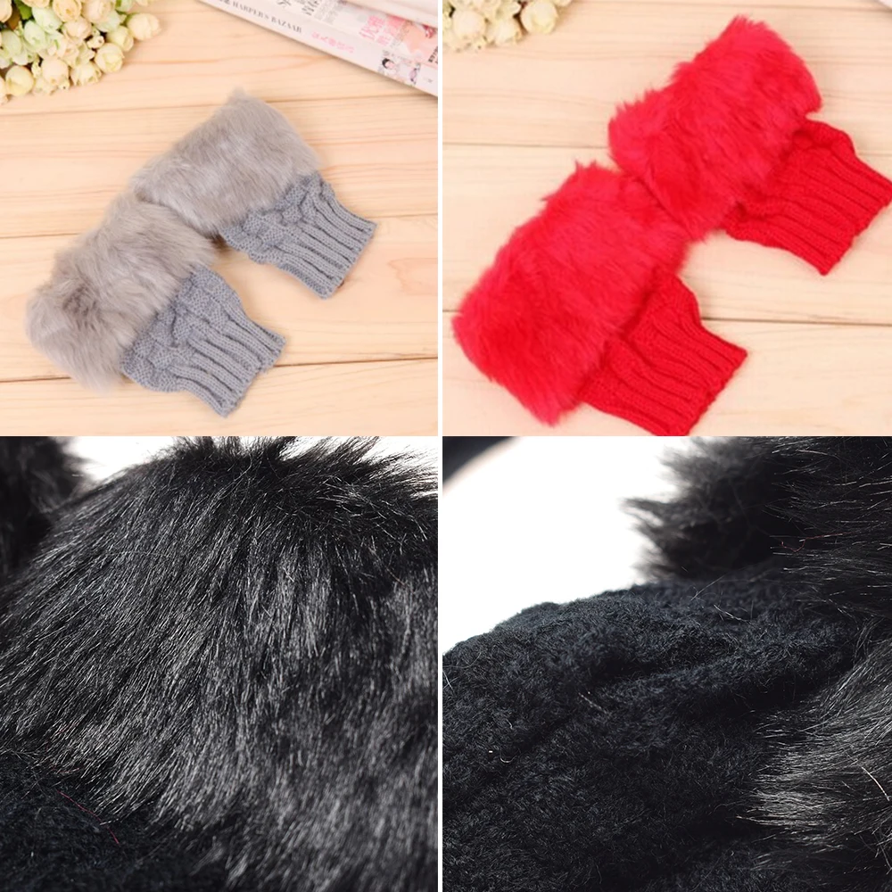 1pair Women Gloves Stylish Hand Warm Winter Fingerless Mitten Ladies Faux Woolen Crochet Knitted Wrist Warmer Gloves Accessories
1pair Women Gloves Stylish Hand Warm Winter Fingerless Mitten Ladies Faux Woolen Crochet Knitted Wrist Warmer Gloves Accessories