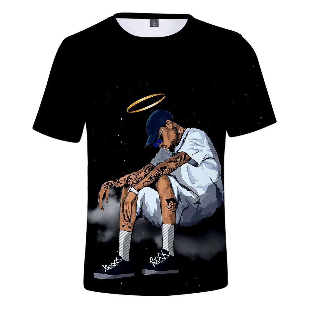2021 Summer Hot-Selling Top Chris Brown 3D Printed T-Shirt Men/Women Casual Short-Sleeved Street Loose Breathable T-Shirt Top
2021 Summer Hot-Selling Top Chris Brown 3D Printed T-Shirt Men/Women Casual Short-Sleeved Street Loose Breathable T-Shirt Top