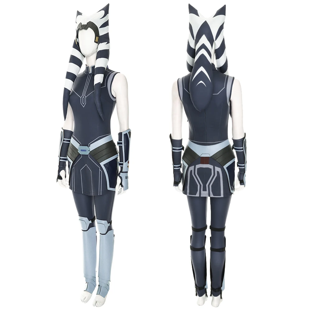 Halloween Ahsoka Role-playing Clothing Clone Wars Cosplay Costume Fancy Masquerade Carnival Outfit With Hat
Halloween Ahsoka Role-playing Clothing Clone Wars Cosplay Costume Fancy Masquerade Carnival Outfit With Hat